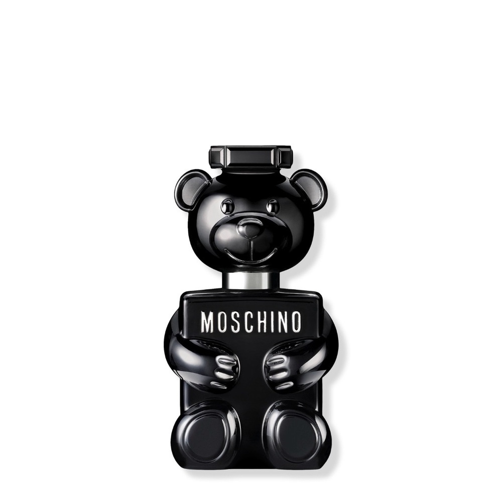 Moschino Black Bear-Shaped Perfume Bottle